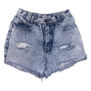 Distressed mom shorts 00